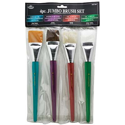 Royal-Brush 4pc Jumbo Brush Set