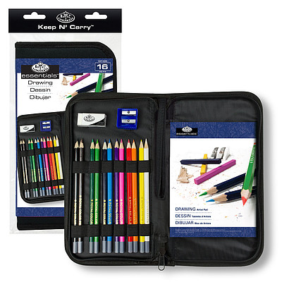 Royal-Brush Keep N Carry Drawing Set Drawing Kit #rset-kcds