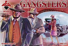 Red-Box Gangsters (56) Plastic Model Figure 1/72 Scale #72036