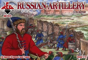 Red-Box Russian Artillery XVII Century
