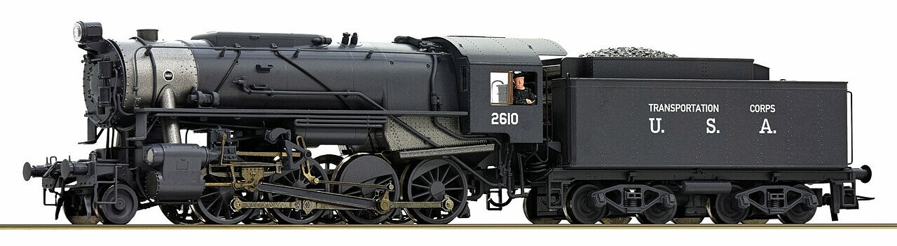 72154 US Army Transportation Corps S160 2-8-0 #2610, The Western Depot