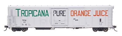 Red-Caboose Tropicana Orange Juice (1970) 57 Mechanical Reefer HO Scale Model Train Car #34810