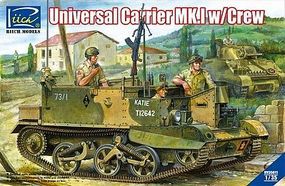 Riich Universal Carrier Mk I with 3 Crew Plastic Model Military Vehicle Kit 1/35 Scale #35011