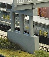 Rix Early Highway Pier Model Railroad Bridge Accessory HO Scale #100