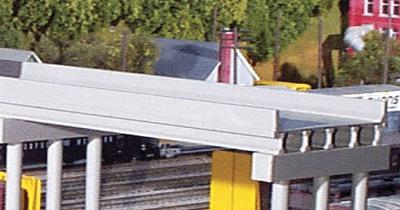 Rix Modern 50 Highway Overpass Model Railroad Bridge N Scale #161