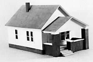 Rix Porch kit HO Scale Model Railroad Building Accessory Kit #204