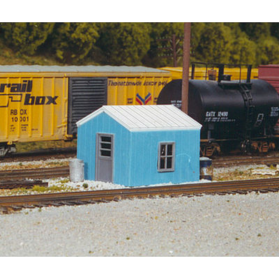 Rix Yard Utility Building HO Scale Model Railroad Building Kit #5410005