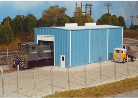 Rix Small Engine House Kit HO Scale Model Railroad Building #5415000