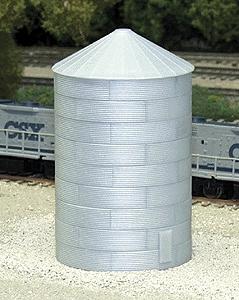 Rix 40 Corrugated Grain Bin Model Railroad Building Kit N Scale #704