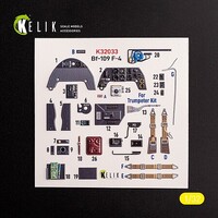 Reskit 1/32 Reskit BF-109 F-4 - interior 3D decals for Trumpeter kit