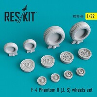 Reskit 1/32 Reskit F-4 Phantom II (J, S) wheels set