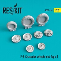 Reskit 1/32 Reskit F-8 Crusader wheels set Type 1