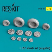 Reskit 1/32 Reskit F-35C Lightning II wheels set (weighted)