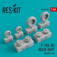 Reskit 1/48 Reskit Convair F-106 (B) Delta Dart wheels set