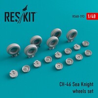 Reskit 1/48 Reskit CH-46 Sea Knight  wheels set