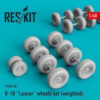 Reskit 1/48 Reskit B-1B Lancer wheels set (weighted)