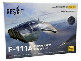 Reskit 1/32 Reskit F-111A Escape Pod (Crew Module) resin model kit