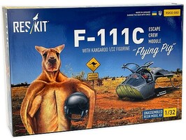 Reskit 1/32 Reskit F-111 Pig Escape Pod (Crew Module) Royal Australian Air Force - Resin Model Kit