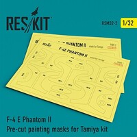Reskit 1/32 Reskit F-4 E Phantom II Painting Masks for Tamiya  kit (1/32)