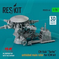 Reskit 1/35 Reskit CH-54A Tarhe unfolded main rotor for ICM kit