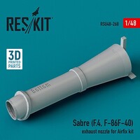 Reskit 1/48 Reskit Sabre exhaust nozzle for Airfix kit (3D Printed) (1/48)