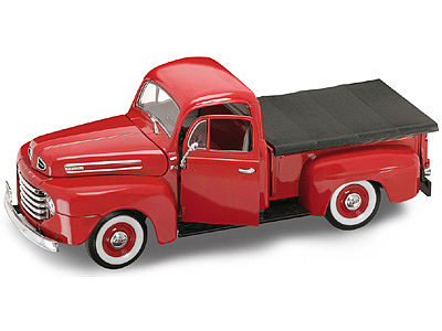 Road-Legends 1948 Ford F1 Pickup Truck (Red) Diecast Model Truck 1/18 Scale #2218red