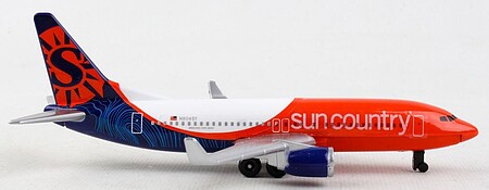 Realtoy Sun Country Airlines B737 (5 Wingspan) (Die Cast)
