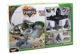 Realtoy Special Forces Military Base Playset (Plastic w/Die Cast Acc.)
