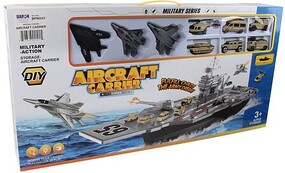 Realtoy Aircraft Carrier Playset (Plastic w/Die Cast Access) (replaces PYS-96243)