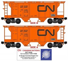 Ready-Made O 2 Bay Covered Hopper CN