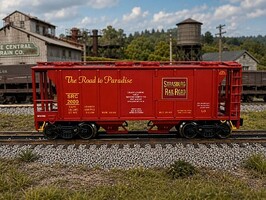 Ready-Made O 2 Bay Covered Hopper Strasburg