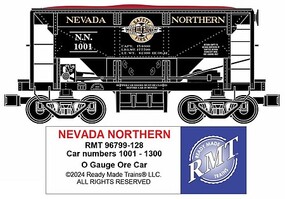 Ready-Made O Ore Car Nevada Northern
