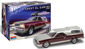 1978 Chevy El Camino (3 in 1) Plastic Model Car Kit 1/24 Scale #4491