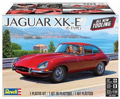 Revell-Monogram Jaguar XK-E (E-Type) Coupe Plastic Model Car Kit 1/24 Scale #4509