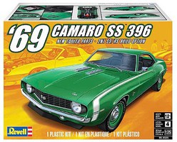 Revell-Monogram 1969 Camaro SS 396 Plastic Model Car Kit 1/25 Scale #4525