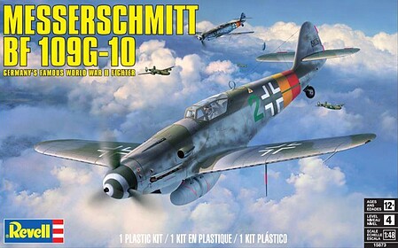 Revell-Monogram 1/48 Messerschmitt Bf109G10 Fighter
