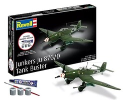 Revell-Monogram Starter Kit Junkers Ju87 G/d Tank Buster Skill 5