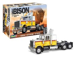 Revell-Monogram Chevy Bison Tractor Cab w/Sleeper Plastic Model Truck Kit 1/32 Scale #7471