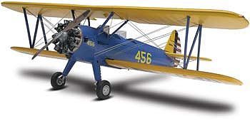 Revell-Monogram Stearman N2S-3 Plastic Model Airplane Kit 1/48 Scale #85-5264