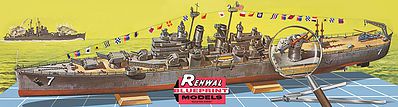 Revell-Monogram USS Springfield Plastic Model Military Ship Kit 1/500 Scale #850602