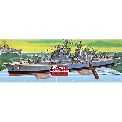 Revell-Monogram USS King Renwal Plastic Model Military Ship Kit 1/500 Scale #850603