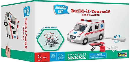 Revell-Monogram Ambulance Plastic Model Truck Kit 1/20 Scale