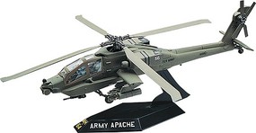 Revell-Monogram Apache Helicopter Snap Tite Plastic Model Aircraft Kit 1/72 Scale #851183