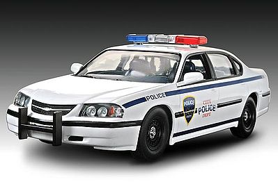 Revell-Monogram 2005 Impala Police Car Snap Tite Plastic Model Vehicle Kit 1/25 Scale #851928