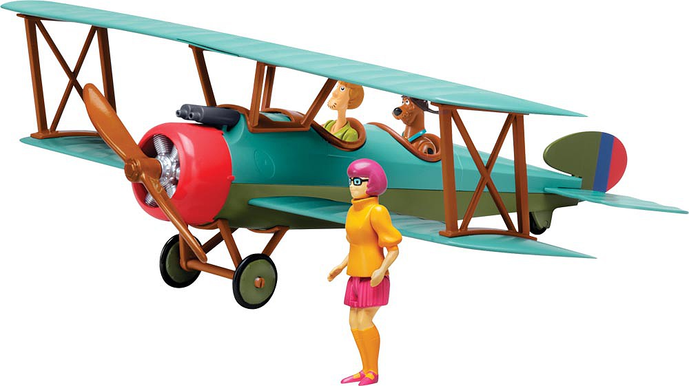 Revell Scooby-doo Bi Plane Model Kit 3 Figures Included for sale online 