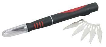 Revell-Monogram Premium Soft Handle Knife w/Blades (5)