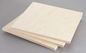 Revell-Monogram Birch Plywood 12mm 1/2x12x12 (3)