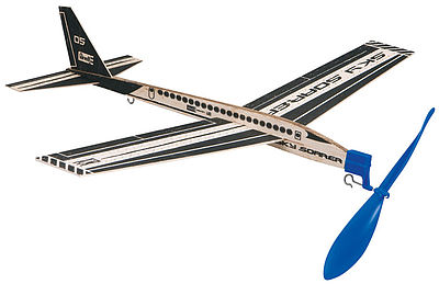Revell-Monogram Tuff Bird Sky Soarer Rubber Band Glider Free Flight Glider Airplane #a3431