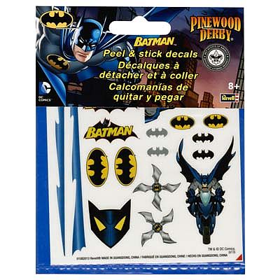Revell-Monogram Batman Peel & Stick Decal Sheet Pinewood Derby Decal and Finishing #y9405