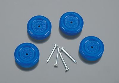 Revell-Monogram Official BSA Wheel & Axle Set Blue Pinewood Derby Wheel and Axel #y9611